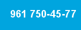 961 750-45-77 961 750-45-77